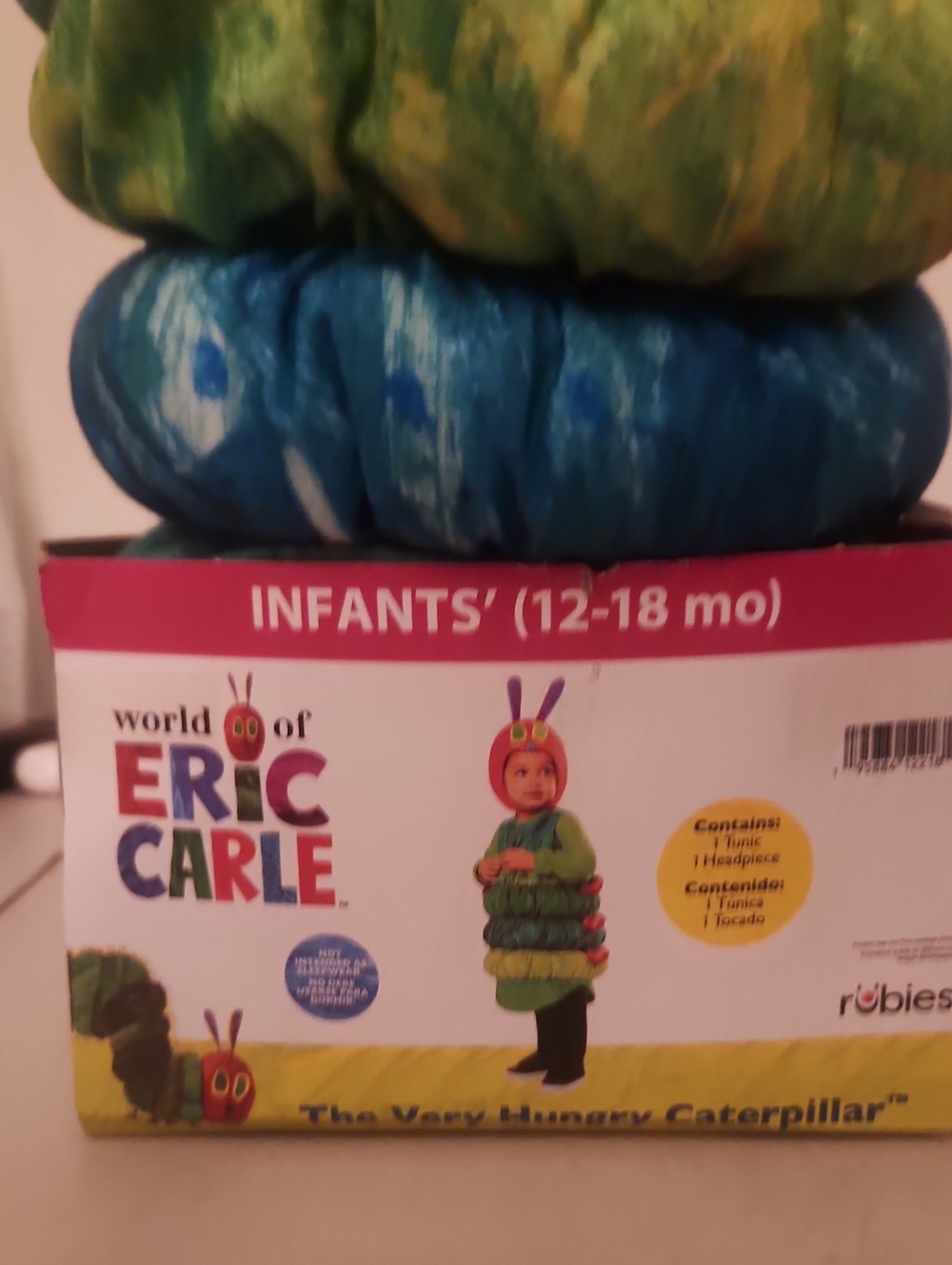 Rubie's The Very Hungry Caterpillar Costume - Green and Blue